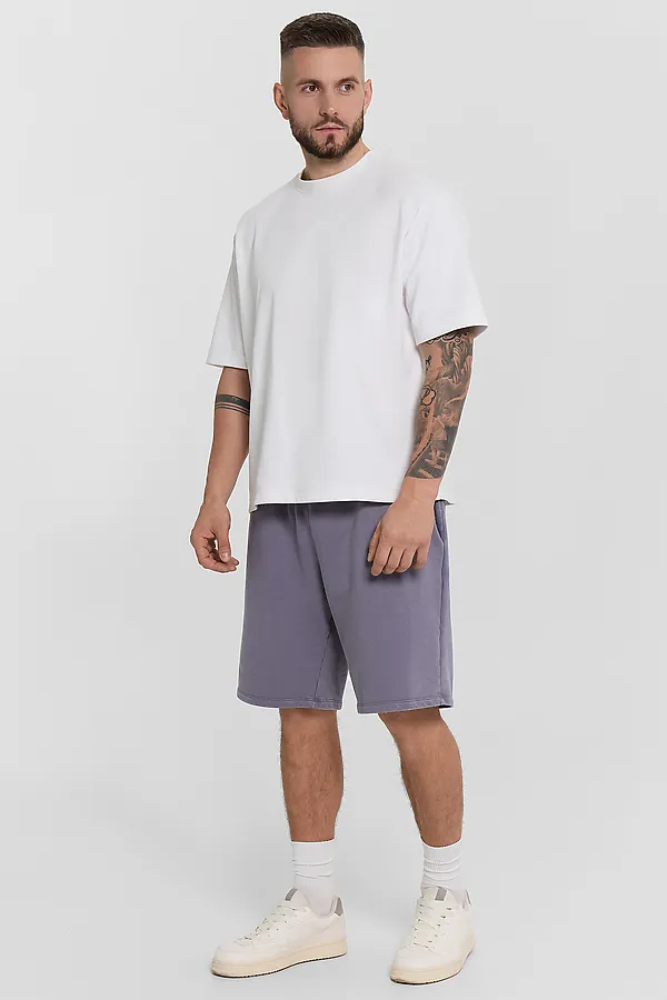 Шорты мужские MARK FORMELLE, acid wash серый - фото 1