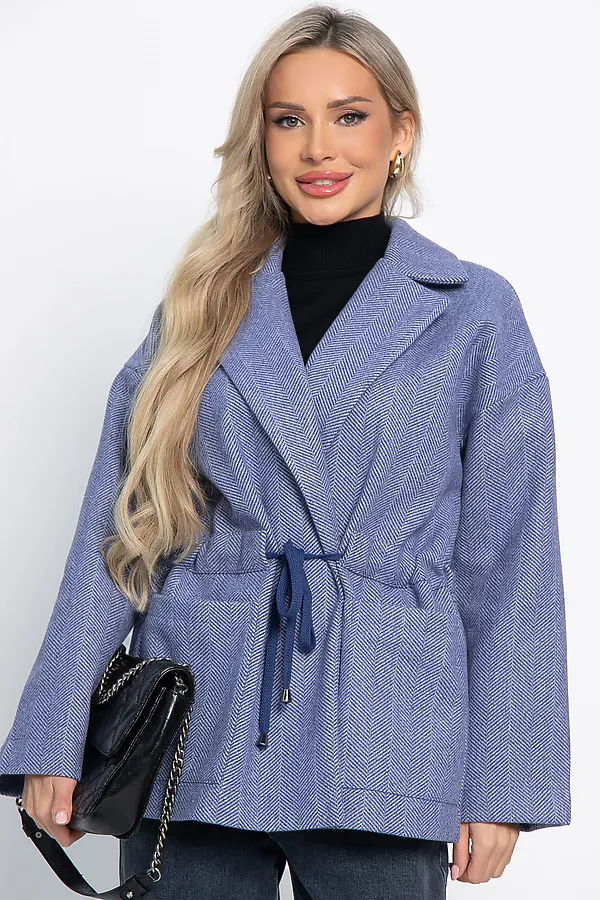 Пальто-пиджак LADY TAIGA, джинс - фото 1