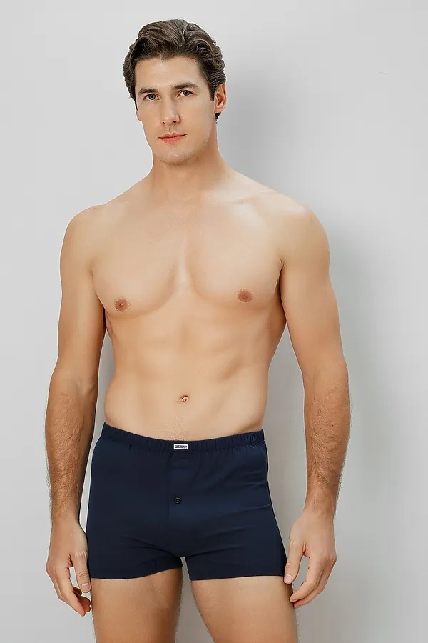 Мужские трусы INDEFINI, синий - фото 1