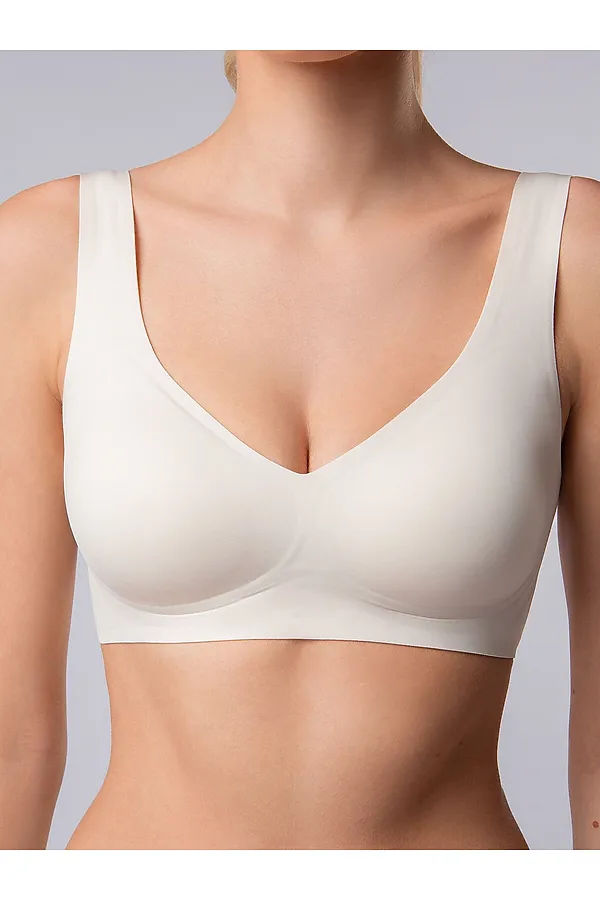 Бюстгальтер INDEFINI, белый - фото 1