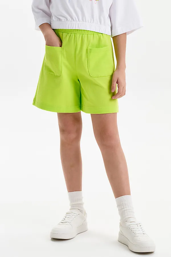 Шорты для девочек PELICAN, кислотный - фото 1