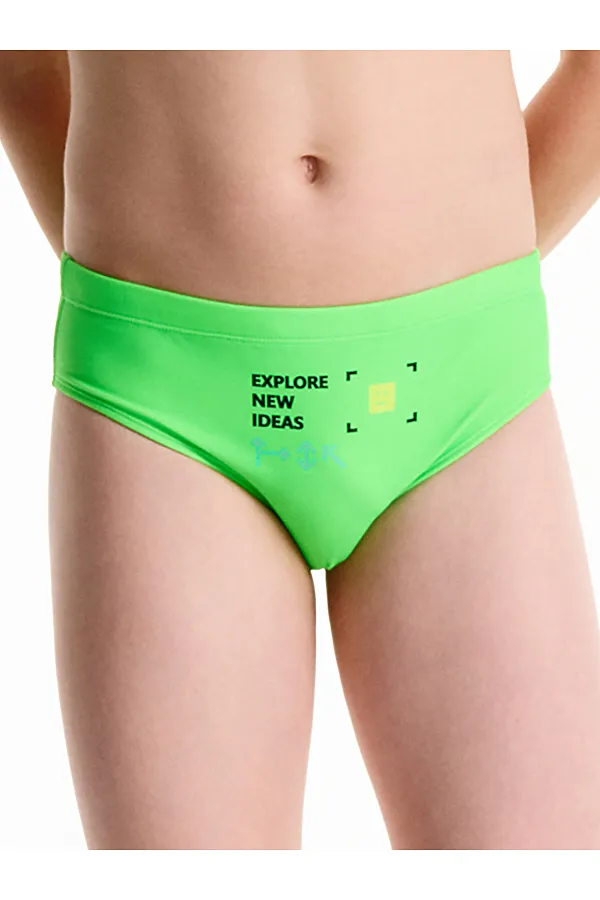 Плавки для мальчиков PELICAN, салатовый - фото 1