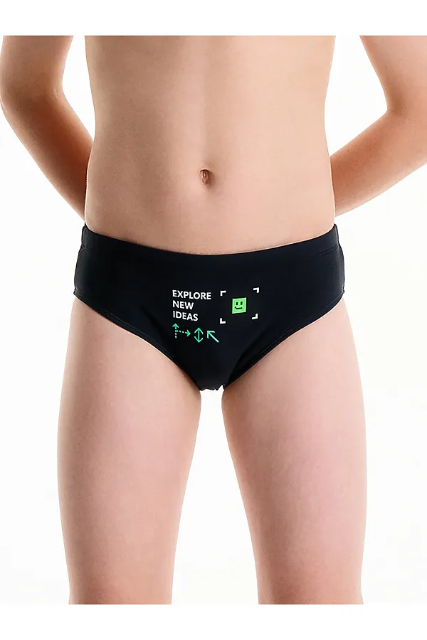 Плавки для мальчиков PELICAN, черный - фото 1