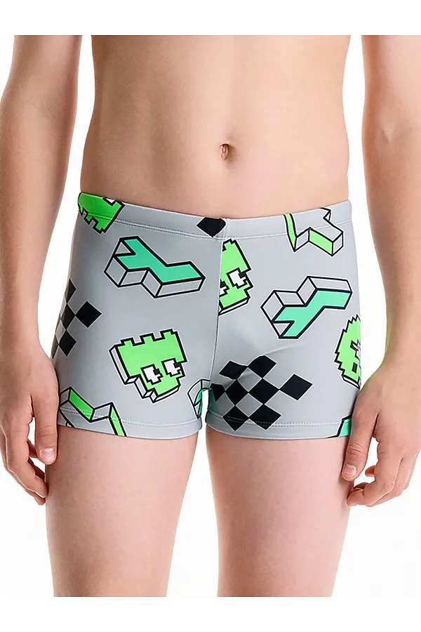 Плавки для мальчиков PELICAN, серый - фото 1