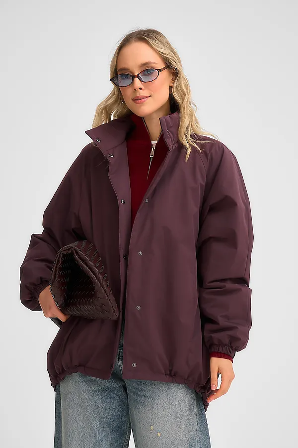 Куртка женская HOOPS, винный - фото 1