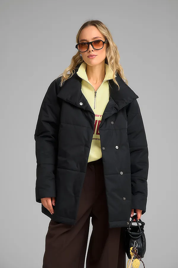 Плащ женский HOOPS, черный - фото 1