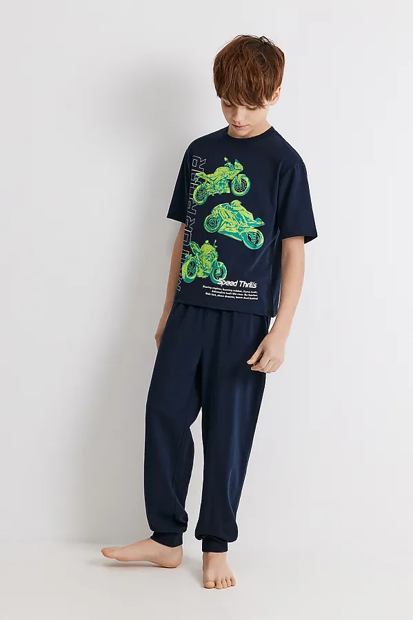 Пижама ACOOLA, темно-синий - фото 1