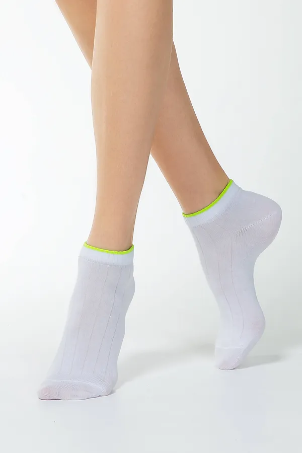 Брестские Active 1301 Носки женские (Короткие) БРЕСТСКИЕ, белый - фото 1