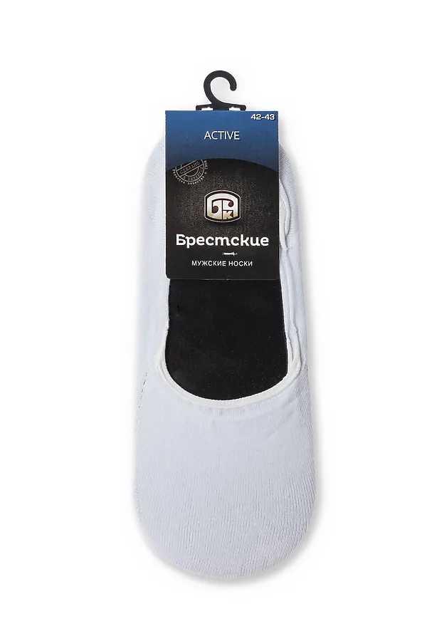 Брестские Носки мужские 2318 ACTIVE (подследники) БРЕСТСКИЕ, белый - фото 1