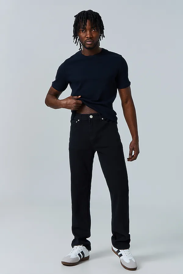 Джинсы мужские (осенне-зимний ассортимент) MARK FORMELLE, черный - фото 1