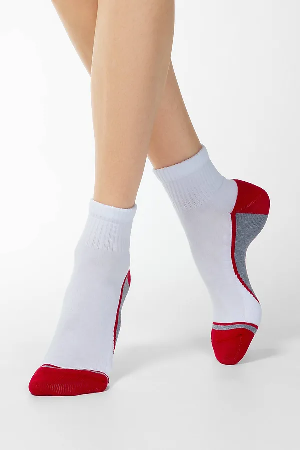 БРЕСТСКИЕ НОСКИ ЖЕНСКИЕ 1320 ACTIVE (махровый след) БРЕСТСКИЕ, белый - фото 1