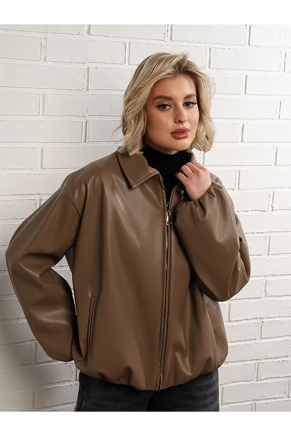 Куртка Поверь в мечту LADY TAIGA, капучино - фото 1