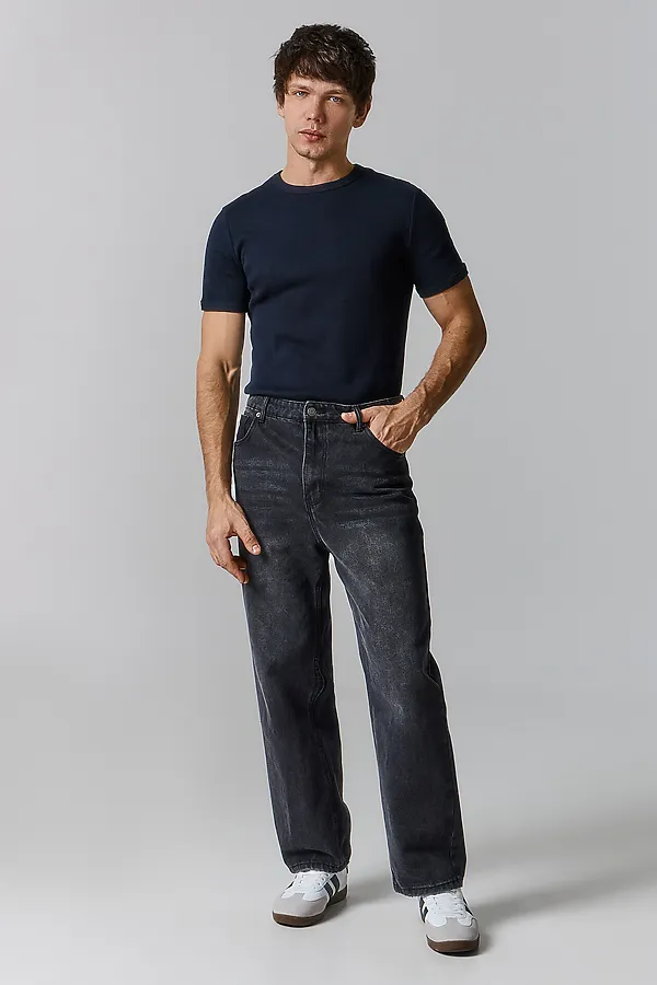 Джинсы мужские (осенне-зимний ассортимент) MARK FORMELLE, черный - фото 1