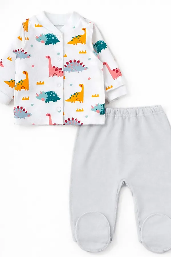 Комплект футер 2х нитка начёс YOULALA, молочный - фото 1