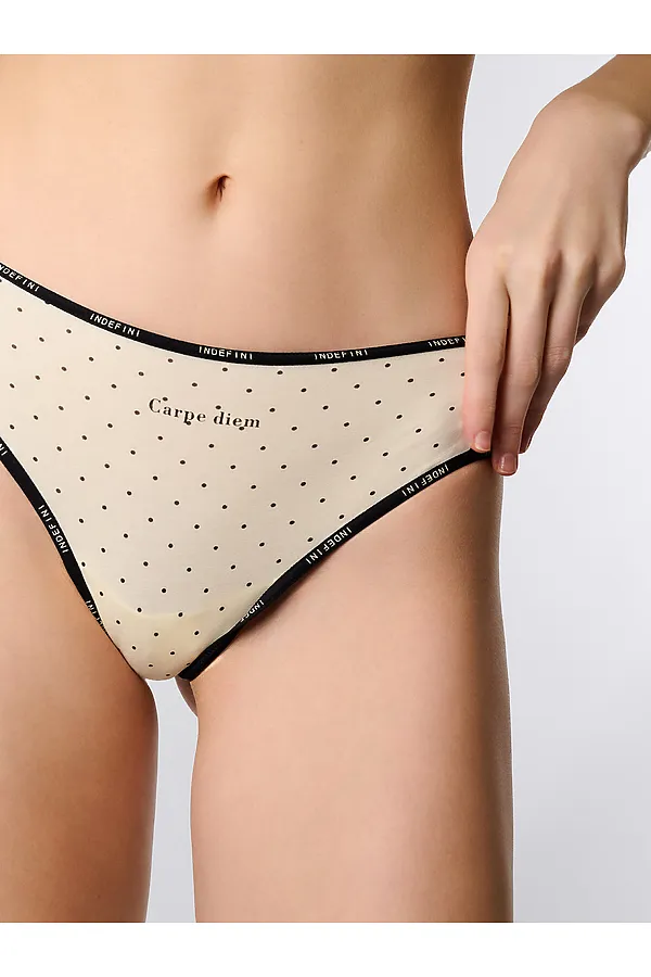 Трусы INDEFINI, бежевый - фото 1