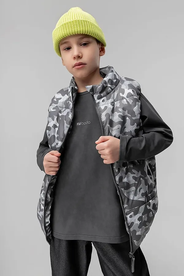 Жилет BODO, серый - фото 1