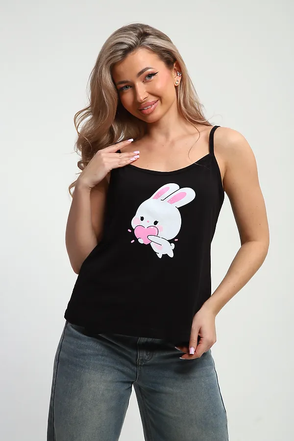 Топ 88138 НАТАЛИ, черный - фото 1