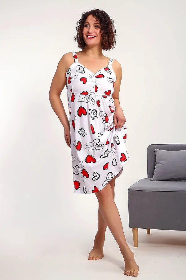 Сорочка 88136 НАТАЛИ, белый - фото 1