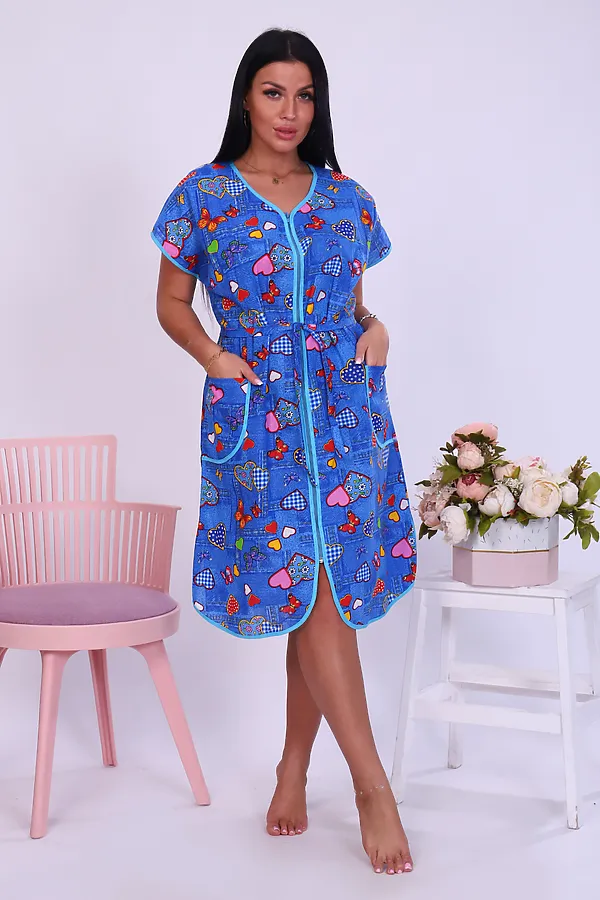 Халат 73003 НАТАЛИ, мультицвет - фото 1