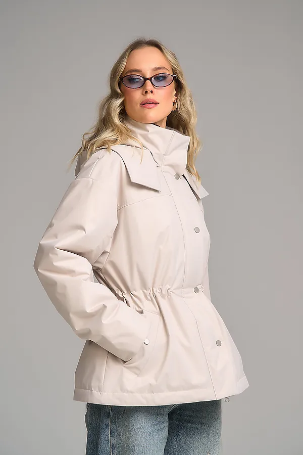 Плащ женский HOOPS, светло-бежевый - фото 1