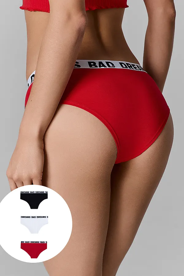 Трусы женские (3шт.) MARK FORMELLE, красный1 - фото 1