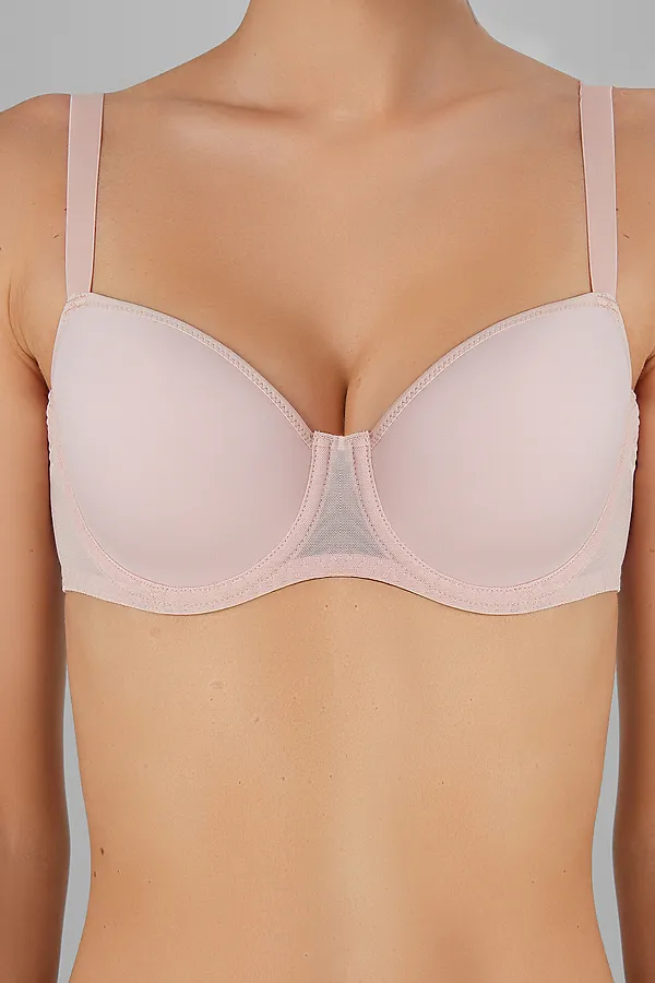 Бюстгальтер женский MARK FORMELLE, серебристый пион1 - фото 1