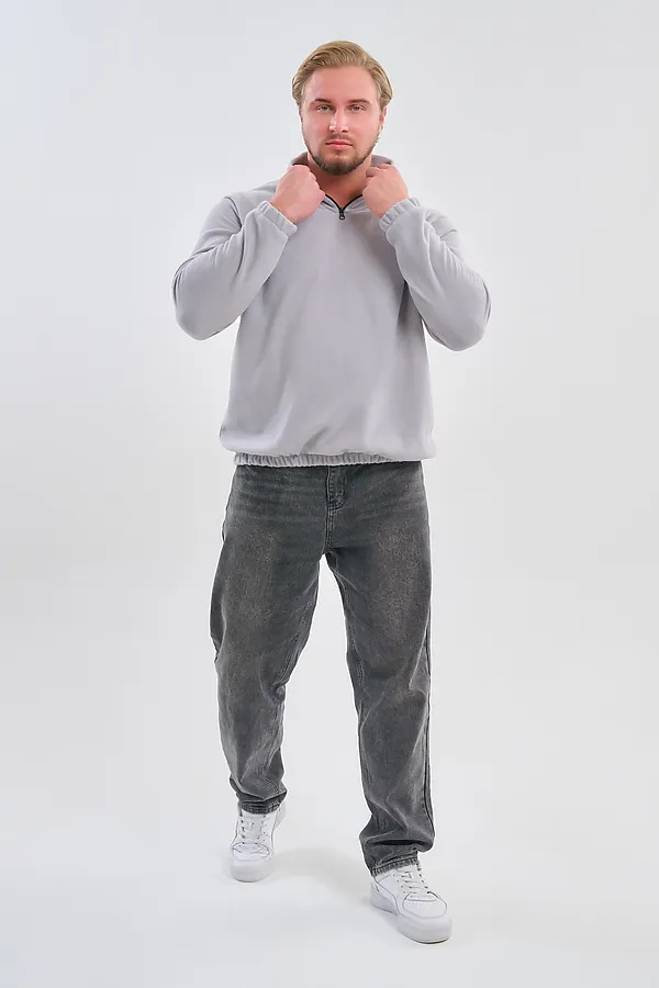 Толстовка 88525 НАТАЛИ, серый - фото 1
