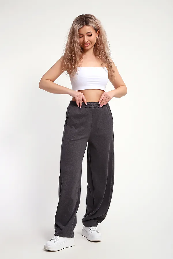 Брюки 29025 НАТАЛИ, серый - фото 1