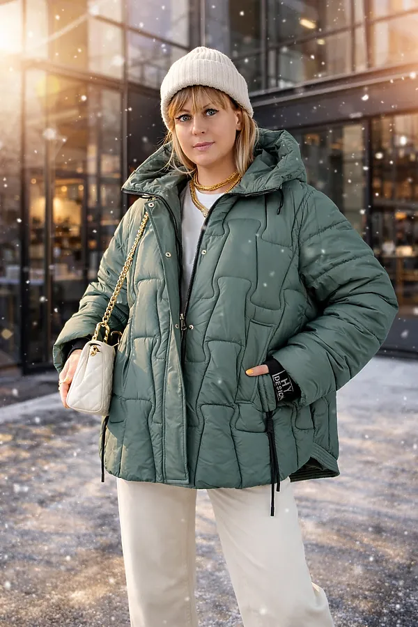 Куртка 28153 НАТАЛИ, бирюзовый - фото 1