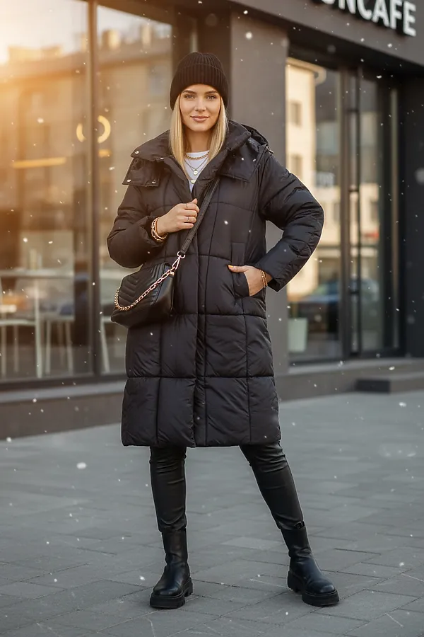 Куртка 28137 НАТАЛИ, черный - фото 1