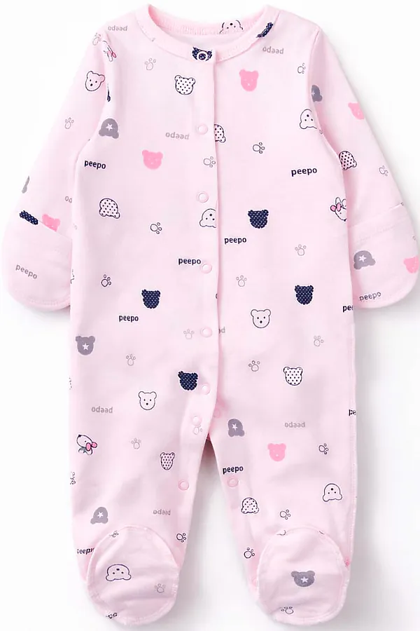 Комбинезон интерлок YOULALA, розовый - фото 1