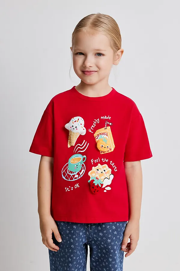 Футболка ACOOLA, красный - фото 1