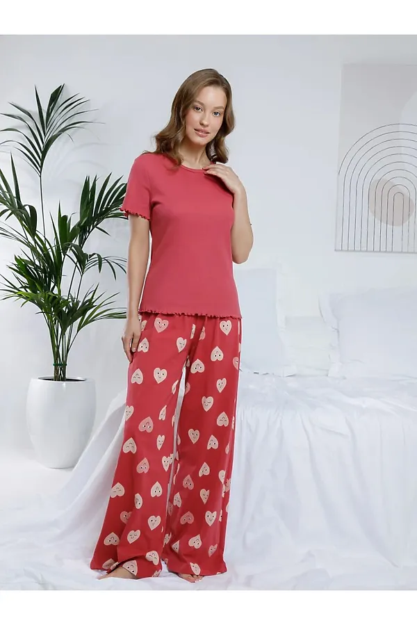 Пижама VERY NEAT, вишня - фото 1