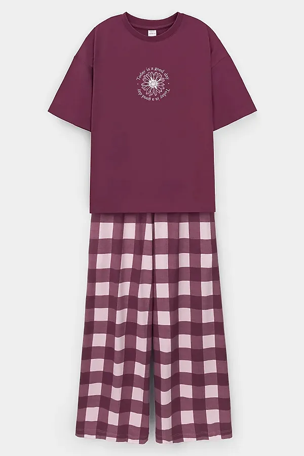 Пижама VERY NEAT, коричневый - фото 1