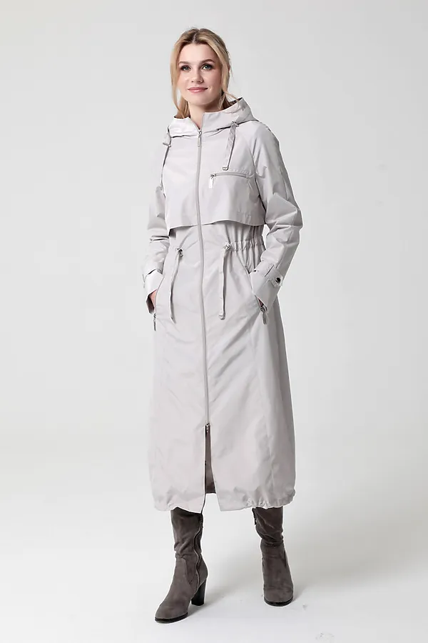 Плащ DIZZYWAY, св.серый - фото 1