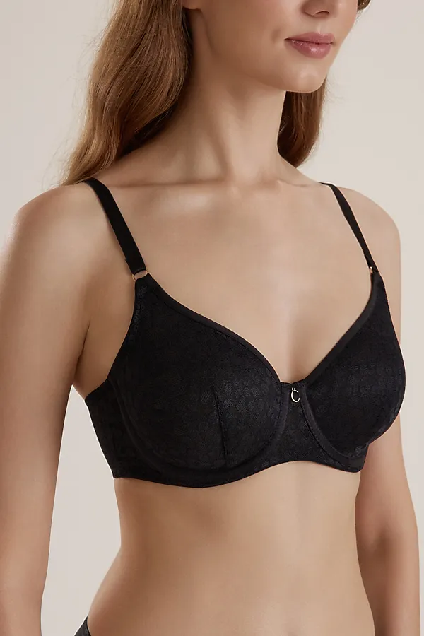 CONTE SUNNY RAIN RB1214 Бюстгальтер женский CONTE ELEGANT, черный - фото 1