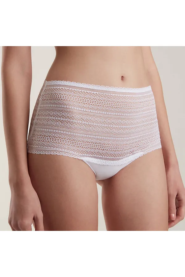 CONTE VINTAGE RP1073 Трусы женские "брифы" со средней линией талии CONTE ELEGANT, white - фото 1