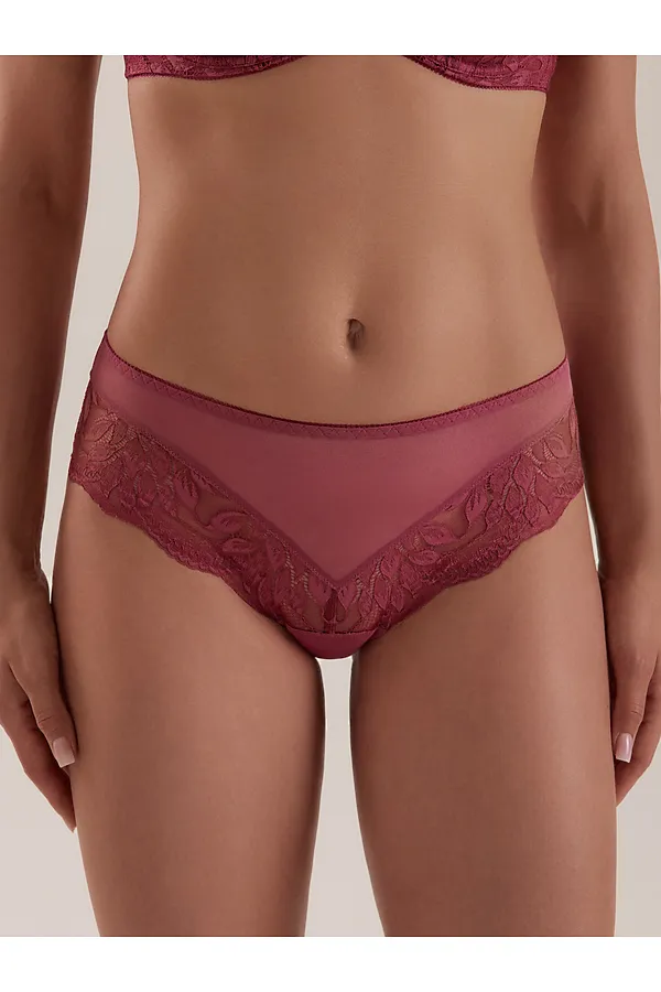 CONTE GLAMOUR Трусы хипстеры ТP7187 CONTE ELEGANT, мальва - фото 1