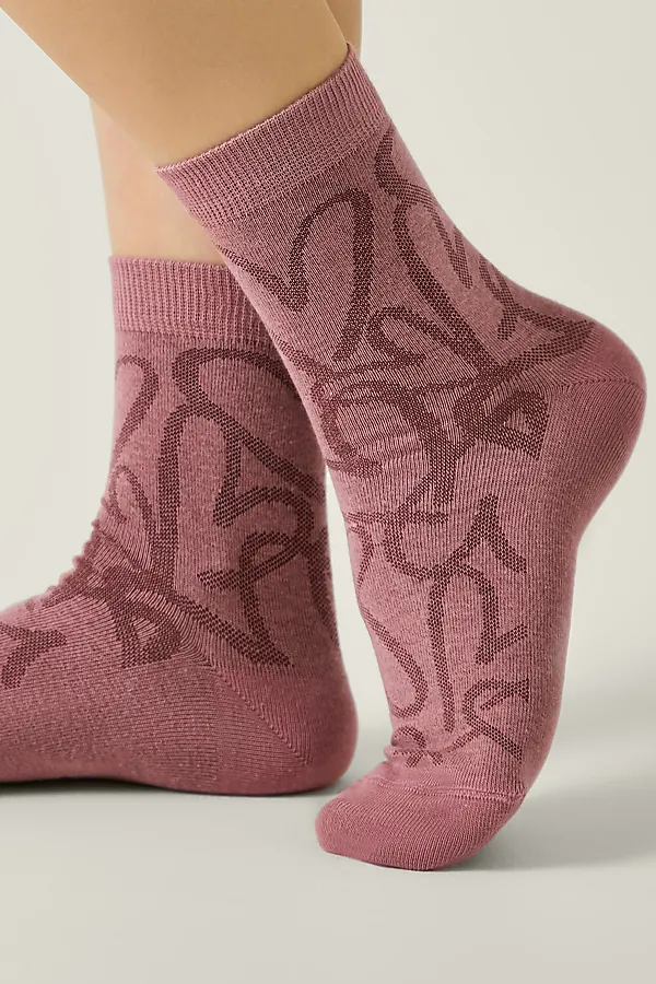 CONTE CLASSIC Носки женские CONTE ELEGANT, пепельно-розовый - фото 1