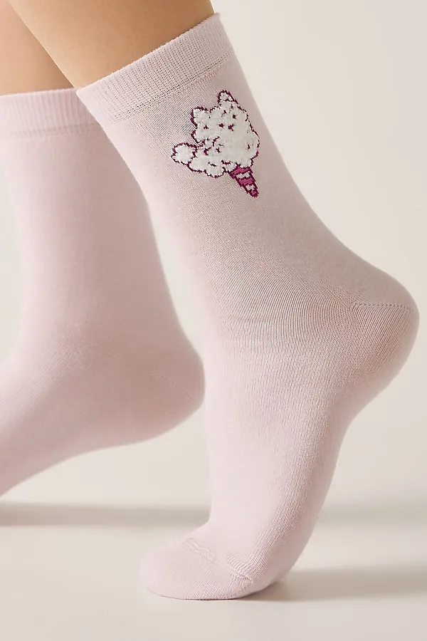 CONTE CLASSIC Носки женские хлопковые CONTE ELEGANT, светло-розовый - фото 1
