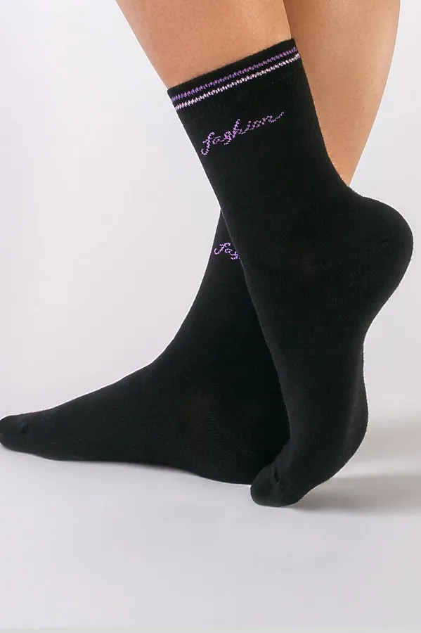 CONTE CLASSIC Хлопковые носки CONTE ELEGANT, черный - фото 1