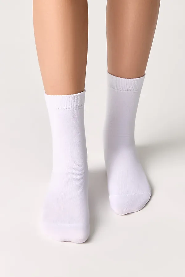 Conte-kids TIP-TOP Хлопковые носки с рисунками CONTE KIDS, white - фото 1