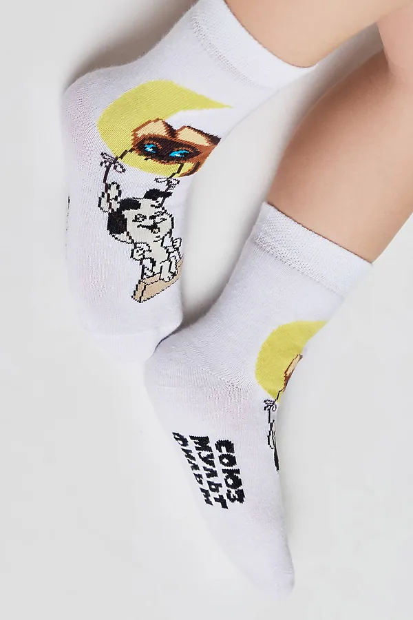 Брестские Носки детские 3053 СОЮЗМУЛЬТФИЛЬМ БРЕСТСКИЕ, white - фото 1