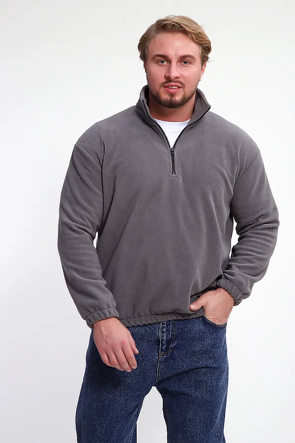 Толстовка 37003 НАТАЛИ, серый - фото 1