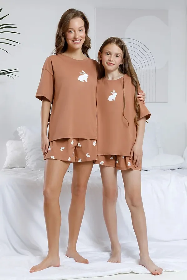 Пижама VERY NEAT, шоколадный - фото 1