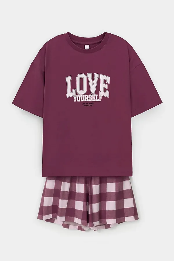 Пижама VERY NEAT, коричневый - фото 1