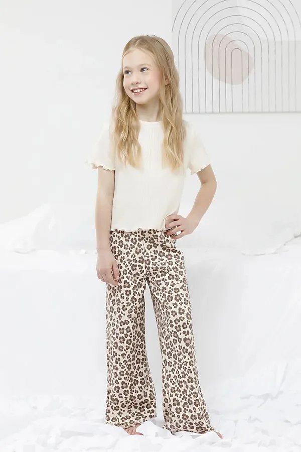 Пижама CROCKID, молочный - фото 1