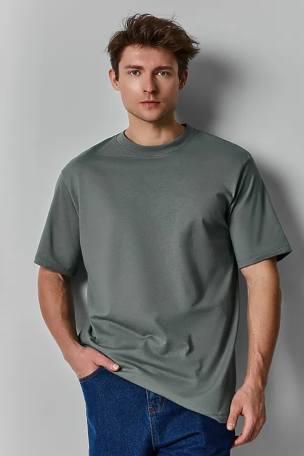 Футболка мужская MARK FORMELLE, травяной - фото 1