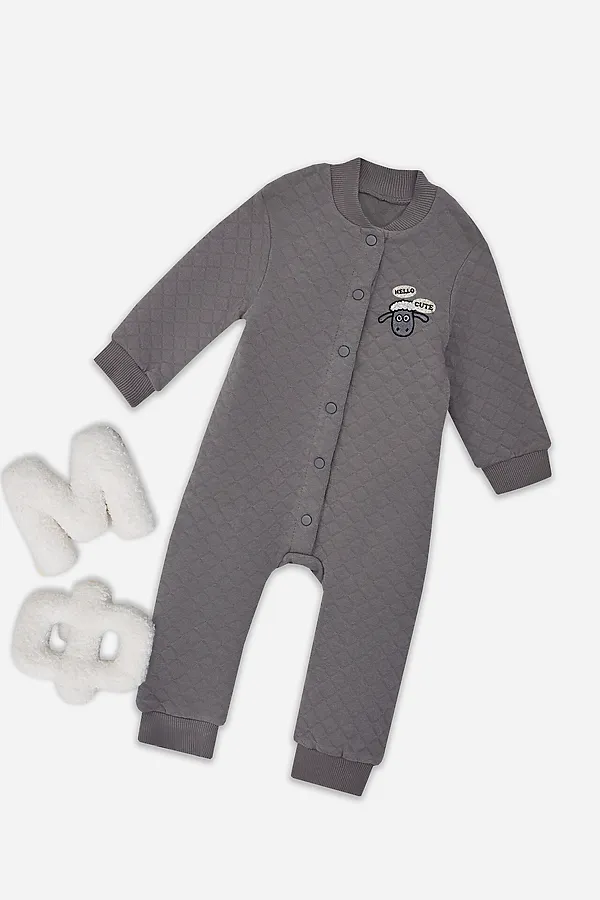 Комбинезон детский MARK FORMELLE, серый - фото 1