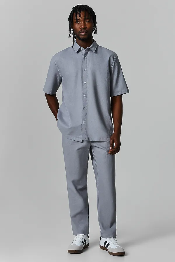 Комплект мужской (рубашка, брюки) MARK FORMELLE, серый камень - фото 1